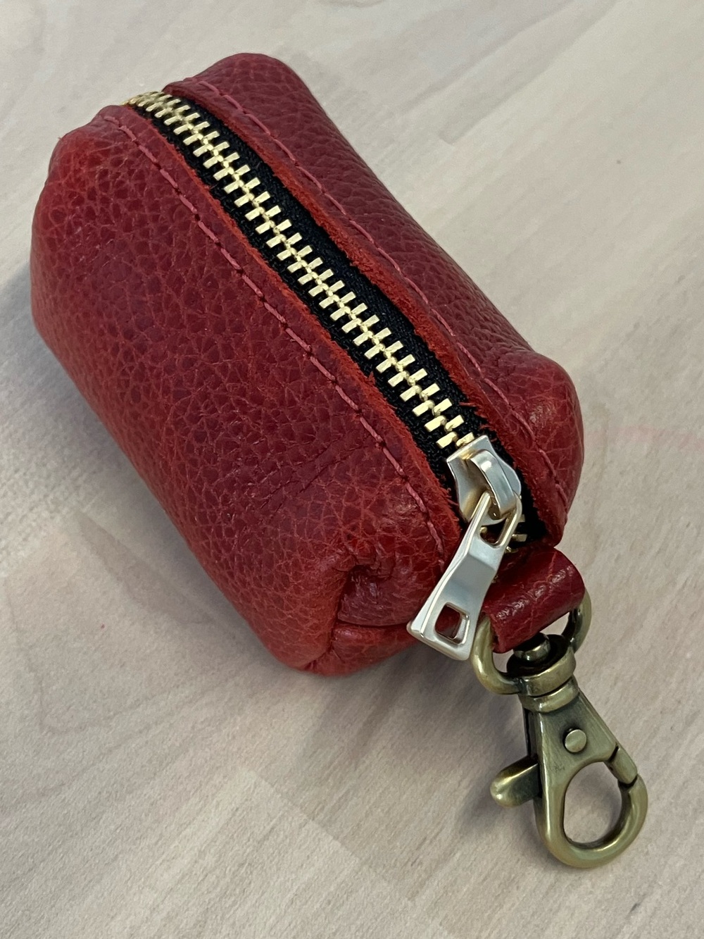 Portland Leather Dopp Keychain - Picture 3 of 5